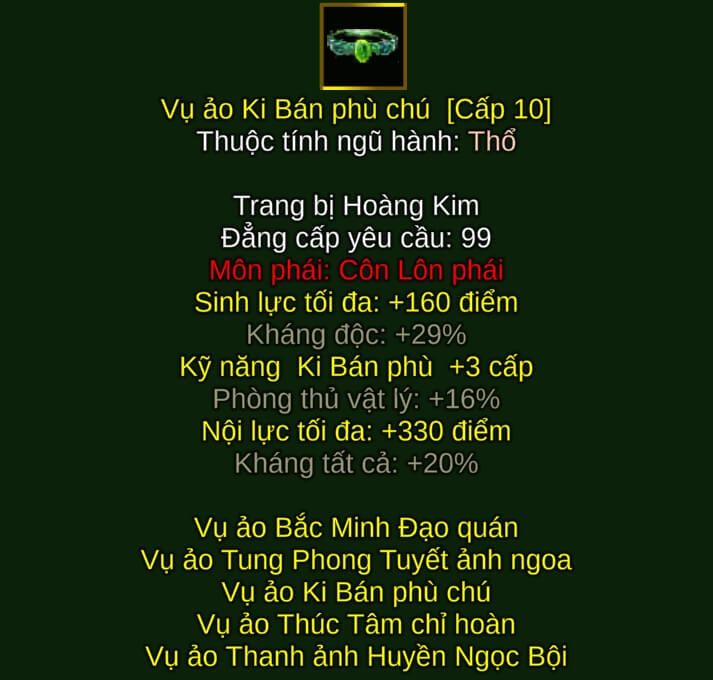 Vụ ảo Ki Bán phù chú - Bùa Chú (Vụ Ảo) - Côn Lôn - VLTK