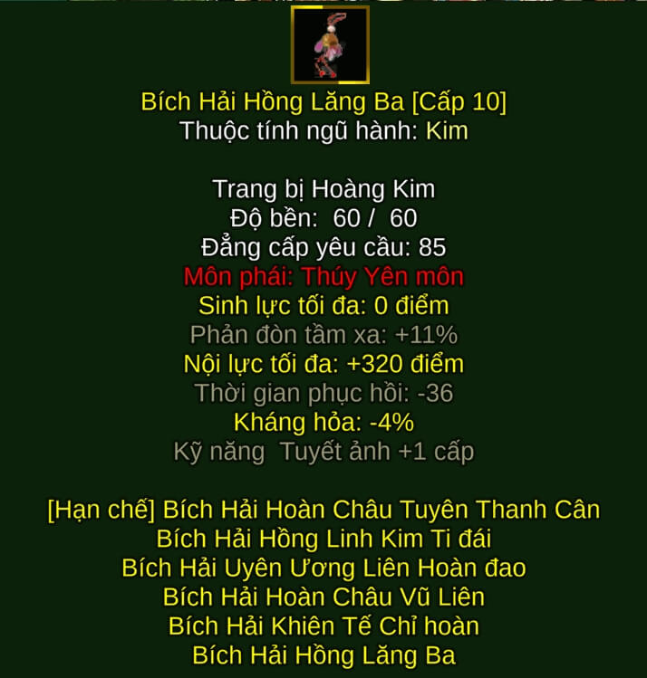 Bích Hải Hồng Lăng Ba - Song Đao (Bích Hải) - Thúy Yên - VLTK